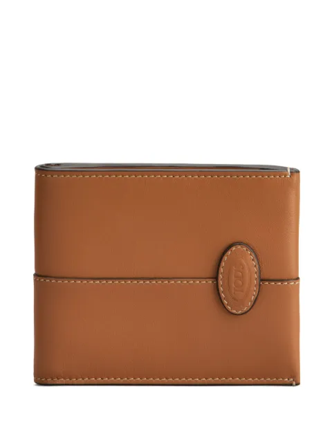 Tod's bi-fold leather wallet Brown XAMDBSC8300UPP