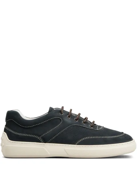Tod's leather sneakers Blue XXM45L003106RN