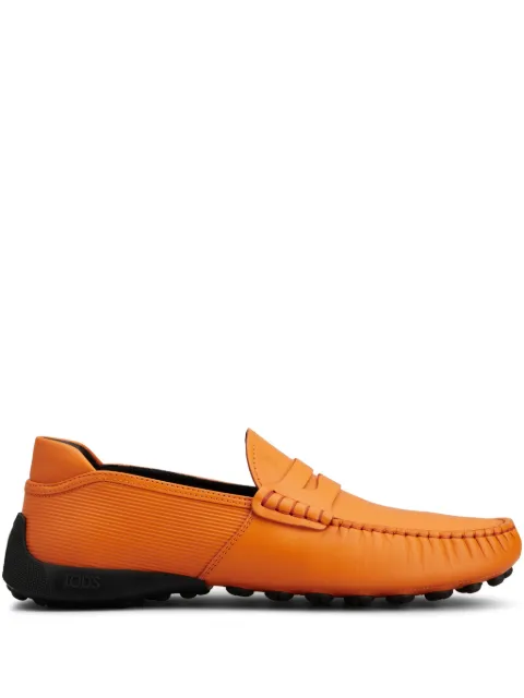 Tod's leather loafers Orange Y5U86K0HL90BR0