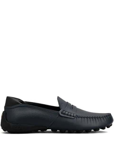 Tod's leather loafers Blue Y5U86K0HL90N6M