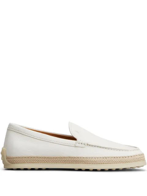 Tod's leather loafers White XXW92K0HU305J1