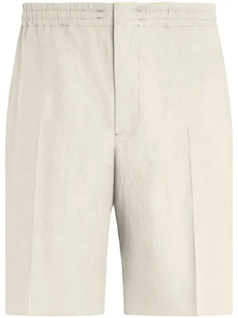 Zegna Oasi Lino shorts White UFI35A9TB14