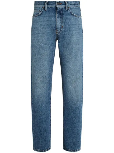 Zegna Roccia stone-washed jeans Blue UFL49A9CITYE
