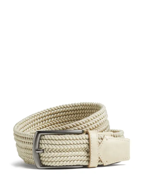 Zegna braided belt Neutrals LHTECB024CZ