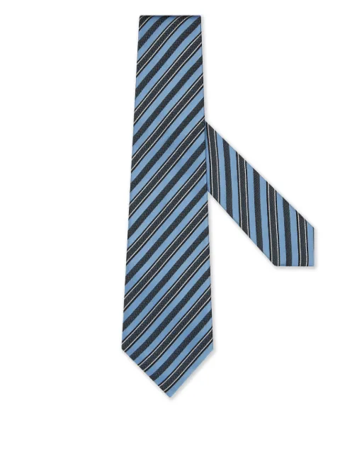 Zegna silk-cotton tie Blue Z9C15TA91PC