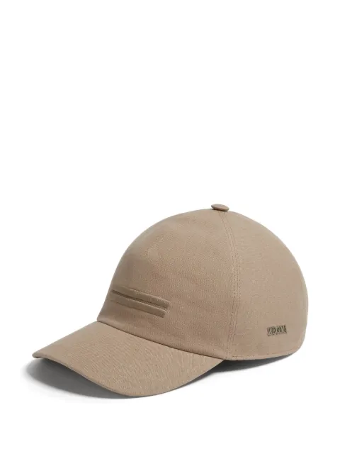 Zegna Oasi Lino baseball cap Neutrals Z9I18HA9B7M