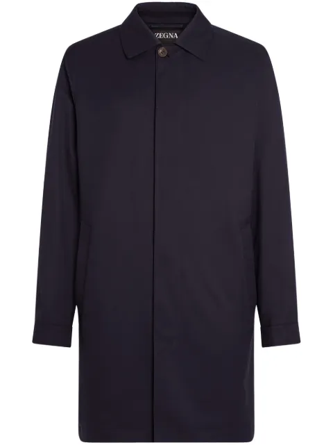 Zegna Motorin 300cc raincoat Blue UFTC5A9FCT578