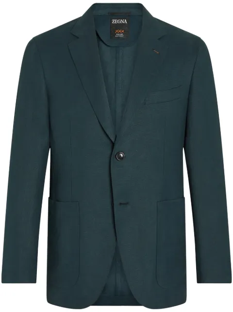 Zegna linen blazer Blue 973N38A910JCN0