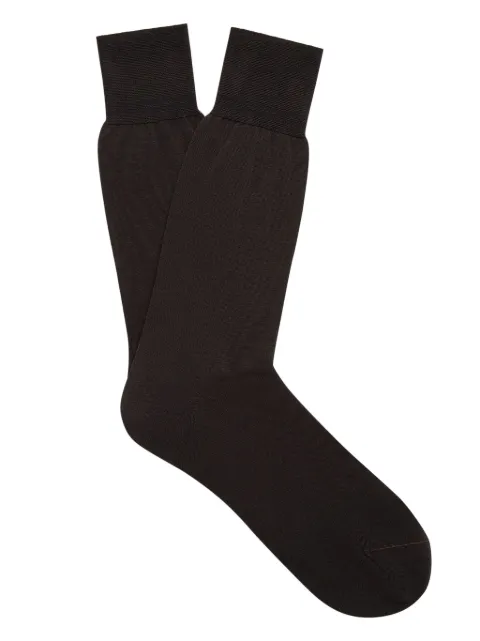 Zegna cotton socks Grey N4V4021
