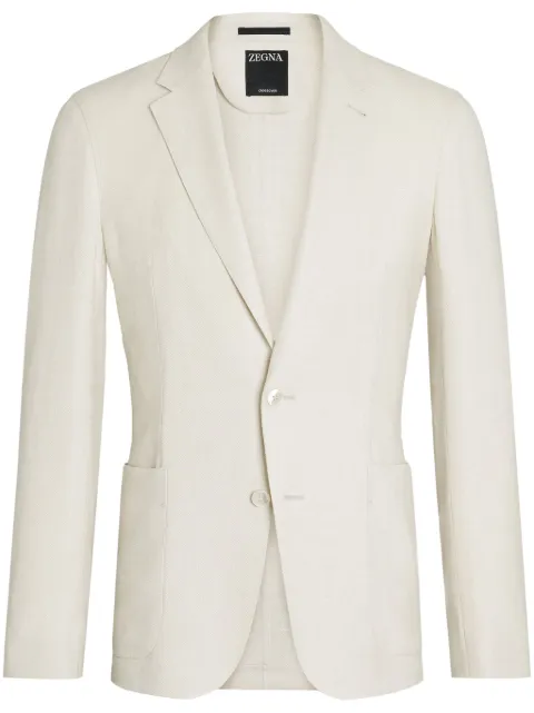 Zegna Crossover blazer Neutrals 949585A91DJSS0