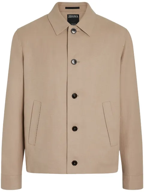 Zegna Oasi Lino jacket Neutrals 973C79A91VHSQ0