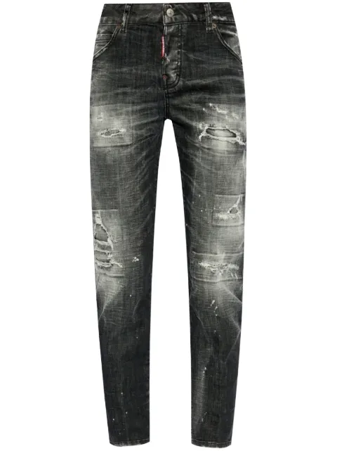 DSQUARED2 distressed-effect jeans Black S75LB0994S30357