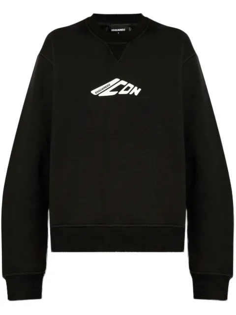 DSQUARED2 Icon-print sweatshirt Black S80GU0105D25007