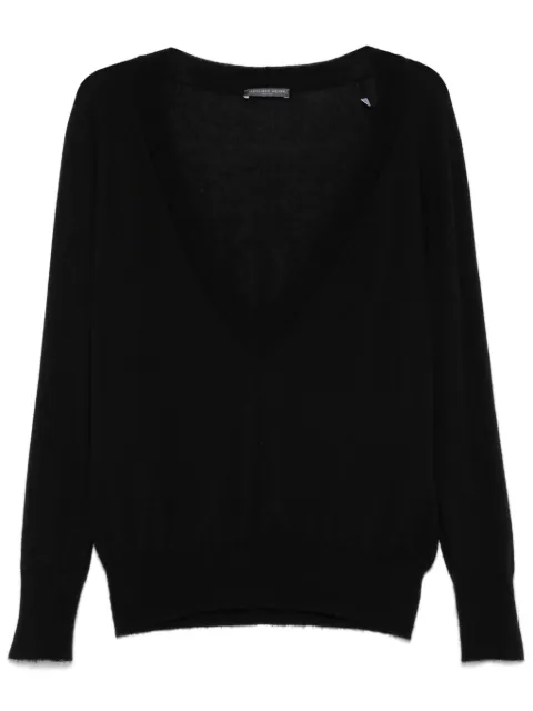 Alexander McQueen Pre-Owned 2010s V-neck sweater Black MC320AA