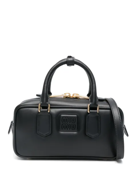 Miu Miu Arcadie leather bag Black 5BB142VOONACR3