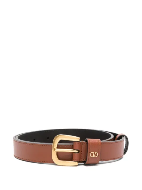Valentino Garavani mini VLogo Signature belt Brown WT0SM1PPU