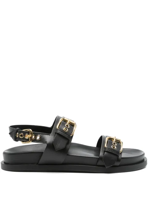 AGL leather sandals Black D690001PGSOFTY