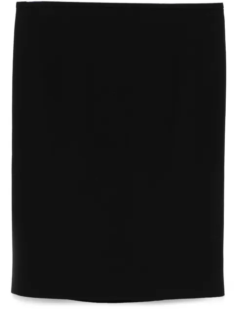 CHANEL Pre-Owned 2010s wool mini skirt Black CH290BZ