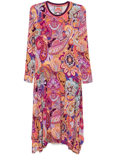 Johnny Was The Janie asymmetrical dress Purple T373249