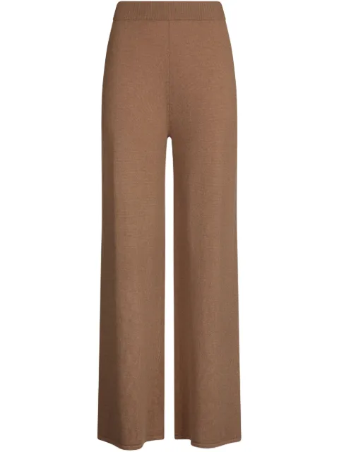 LIU JO long knitted trousers Neutrals TA5079MS026