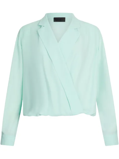 LIU JO georgette blouse Green CA5379TS066