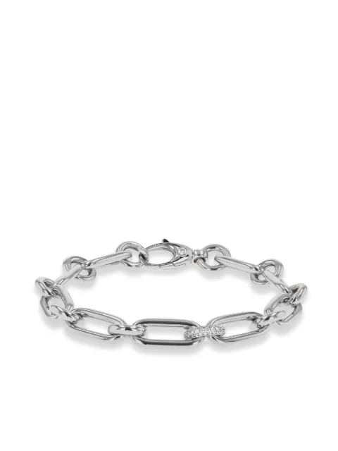 Pragnell 18K white gold Mini Havana diamond bracelet Silver HAV072