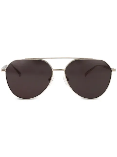 Alexander McQueen Eyewear pilot-frame sunglasses Silver AM0478S001