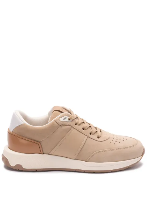 Tod's leather-trim suede sneakers Neutrals XXM63K0GT80SOB