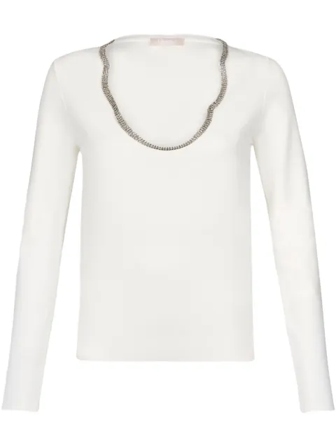 LIU JO gemstone top White WA5041MS55N