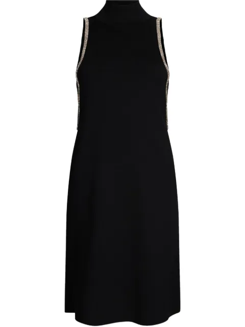 LIU JO rhinestone-embellished dress Black WA5040MS55N