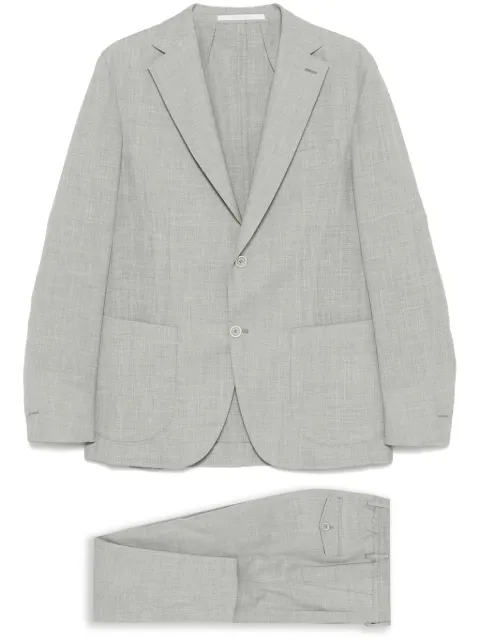 Eleventy mélange suit Grey K75ABUC10TESOI045