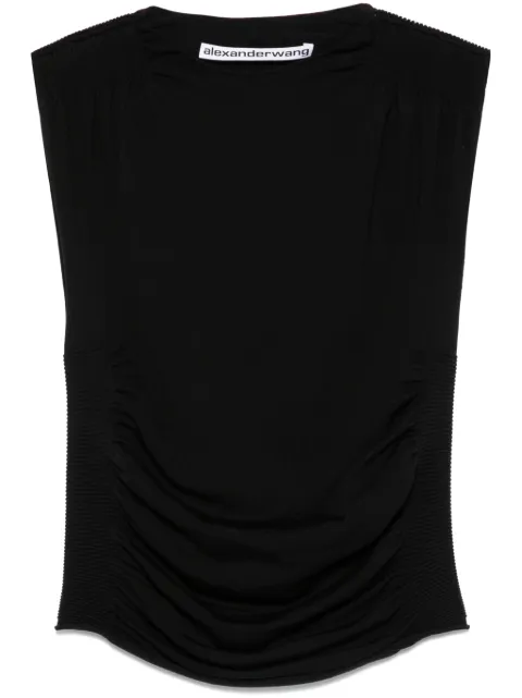 Alexander Wang ruched top Black 1KC1251032