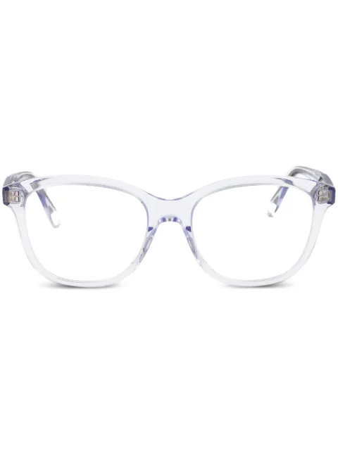 Alexander McQueen Eyewear wayfarer-frame glasses Grey AM0487O005