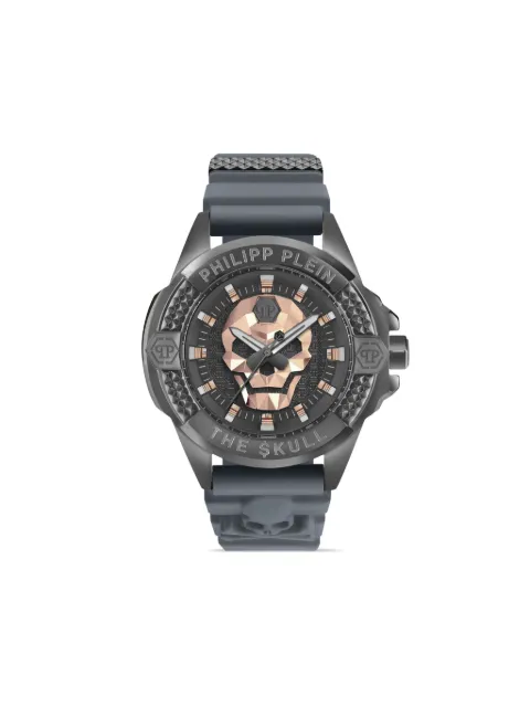 Philipp Plein stainless steel T-shirt watches Grey PADAMWS0157PXV037N