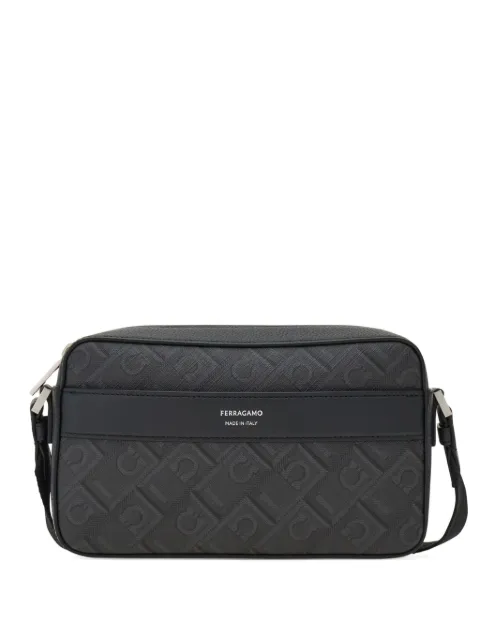 Ferragamo Ferragamo monogram crossbody bag Black 779690