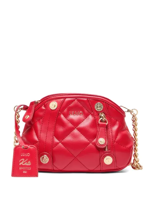 LIU JO quilted cross body bag Red AA5257E0015