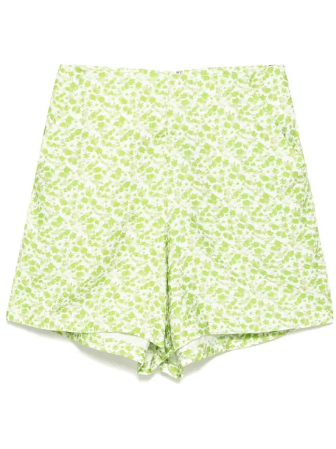 Bambah Fflora Azalea shorts Green BMRE2534