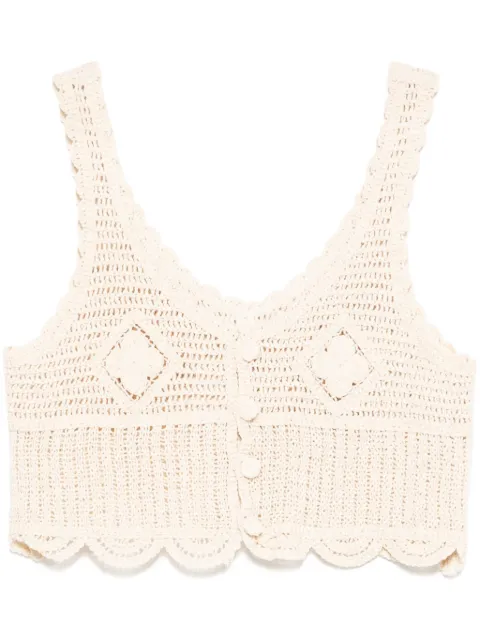 Bambah crochet vest Neutrals BMRE2528