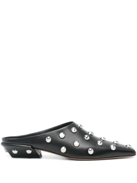 Paris Texas 30mm Belle mules Black PX1560XVTSB