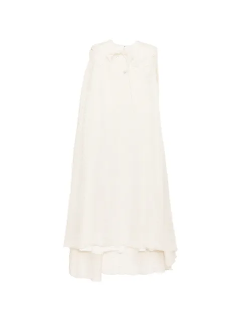 SHATHA ESSA floral-print maxi dress Neutrals RD2527
