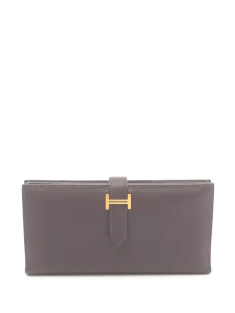 Hermès Pre-Owned 2019 Bearn wallet Red 937218