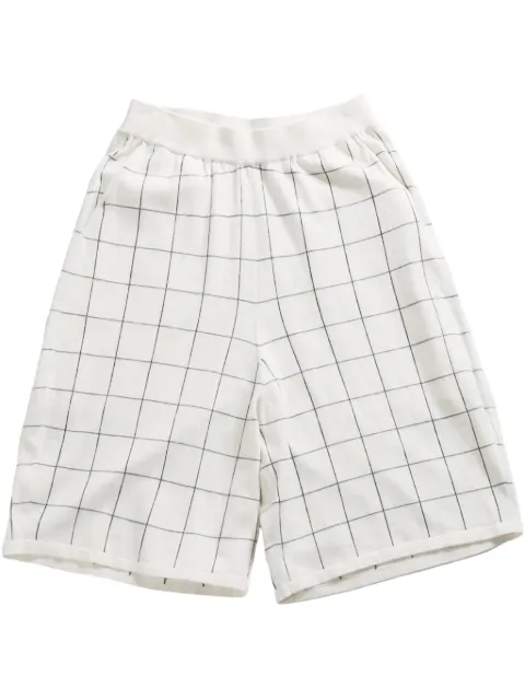 Frenckenberger cashmere shorts White S254040CA