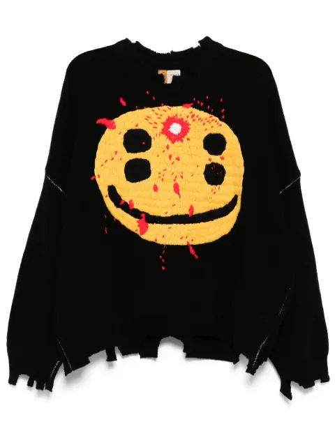 SAINT MXXXXXX crew-neck jumper Black SMYS10000C07