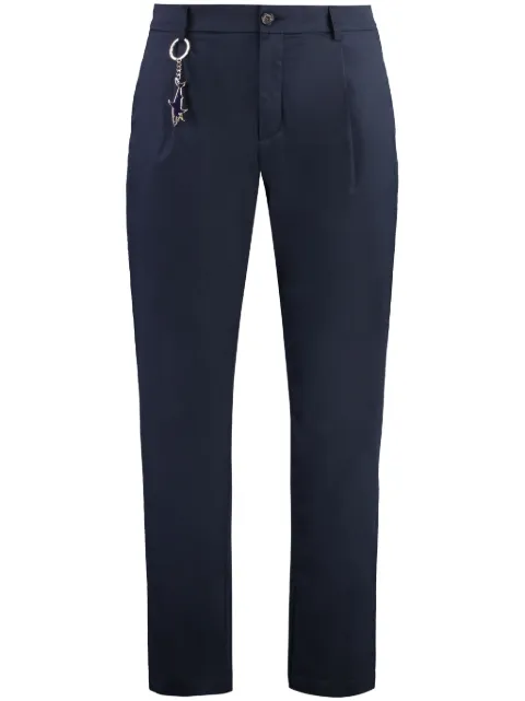 Paul & Shark logo-appliqué trousers Blue 24414242