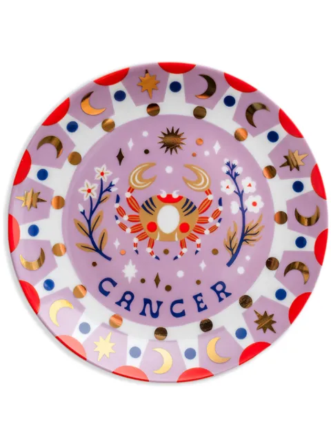 Bitossi Home Cancer plate (16.5cm) Pink AST00012