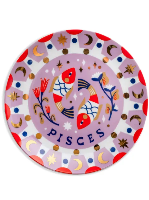 Bitossi Home Pisces plate (16.5cm) Purple AST00010