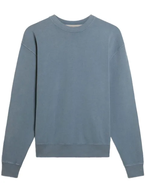 Golden Goose Baby blue sweatshirt with reverse logo on the back - Jersey Capsule Blue GUP01872P001772
