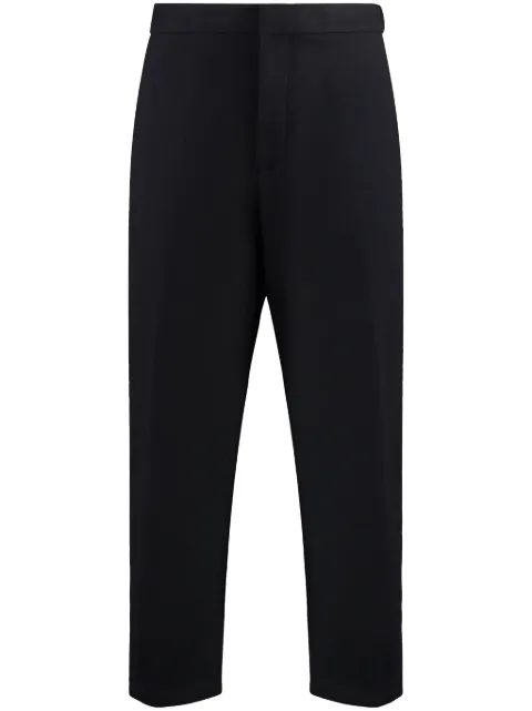 Jil Sander Pantaloni in lana Black J47KA0233