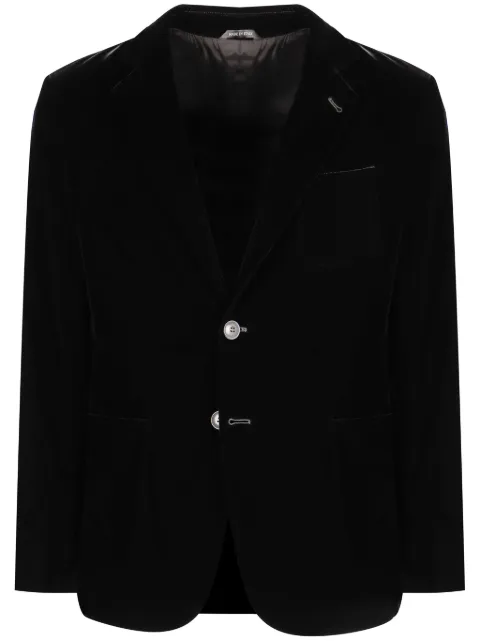 Giorgio Armani single-breasted blazer Black GM000621TE10046