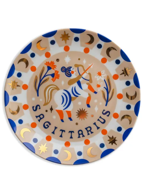 Bitossi Home Sagittarius plate (16.5cm) Blue AST00008